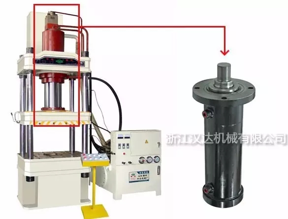 壓力機油缸